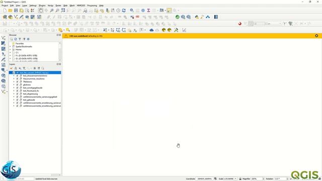Part 9: How to open DXF files (AutoCAD) in QGIS смотреть онлайн