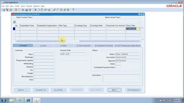 Oracle EBS - Suite R12 Procure-to-pay Part 2 ( Create Advanced Payment ) смотреть онлайн
