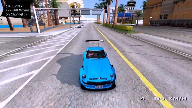 1969 Nissan Fairlady 240Z 432 Rocket Bunny New ENB Top Speed Test GTA Mod Future _REVIEW смотреть онлайн