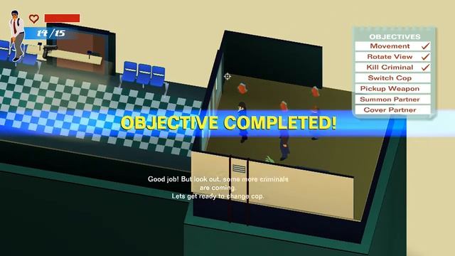 LA Cops Gameplay PS4 - LA Cops Academy Level смотреть онлайн