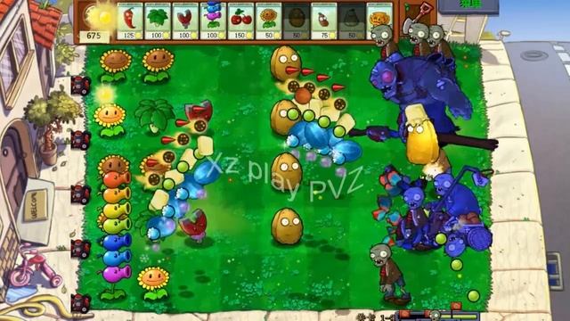 Strongest Fusion Plant. 52 Plants Vs. Zombies PvZ Plus pvz funny moments смотреть онлайн