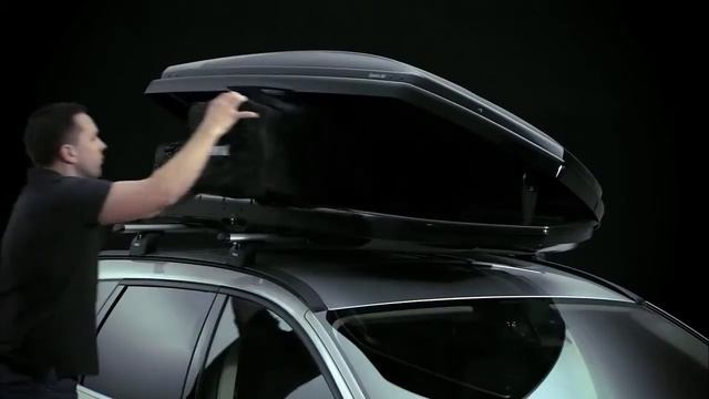 Бокс на крышу автомобиля Thule Dynamic смотреть онлайн