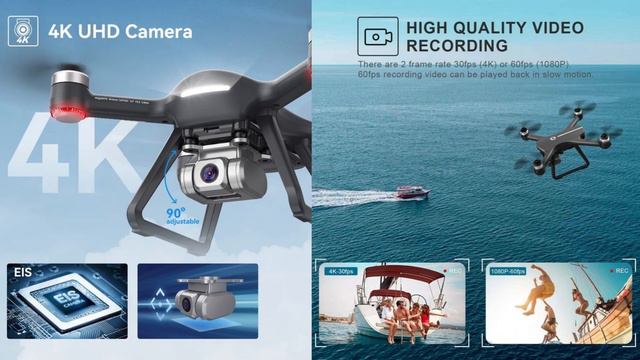 Holy Stone HS700E on Amazon | 4K EIS Camera Drone | Raalmak #raalmak #drone #trending смотреть онлайн