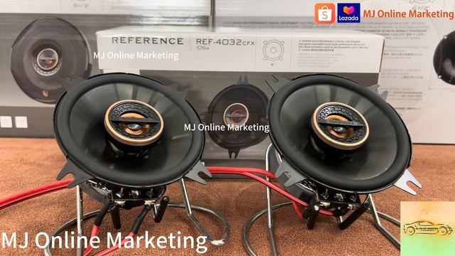 Infinity Reference Series REF-4032 CFX 4 inch 2Way Coaxial Speaker Bass Boosted+Sound Clarity Test смотреть онлайн