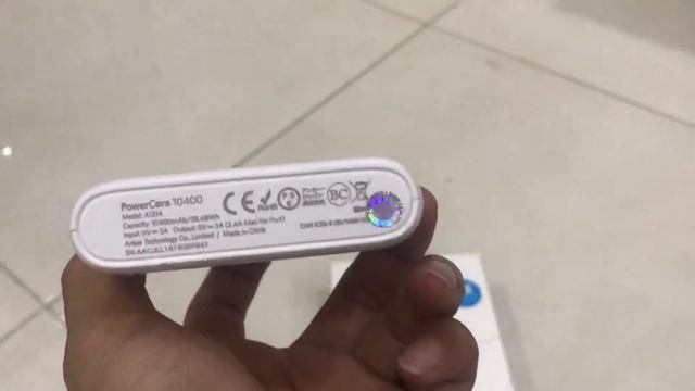 {TOP} Pin Sạc Dự Phòng 10.400mah ANKER PowerCore, 2 Cổng Sạc Nhanh (Output 2.4A, Tối đa 3A)