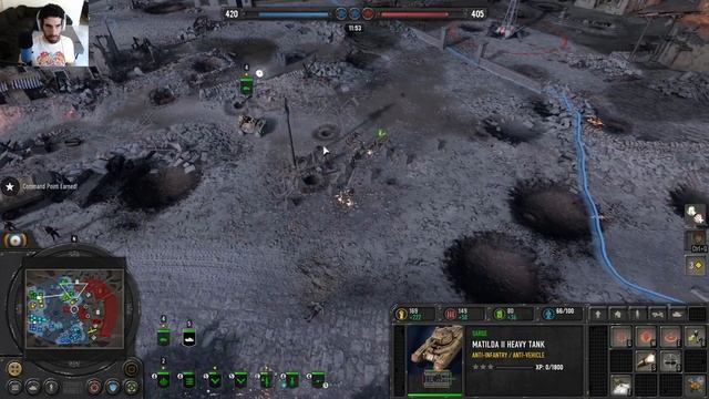 Rushing Armor | 4v4 | Company of Heroes 3 смотреть онлайн