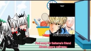 Helltaker reaction to Saitama ❗ MANGA SPOILER ❗ Not Part -Tolkin-