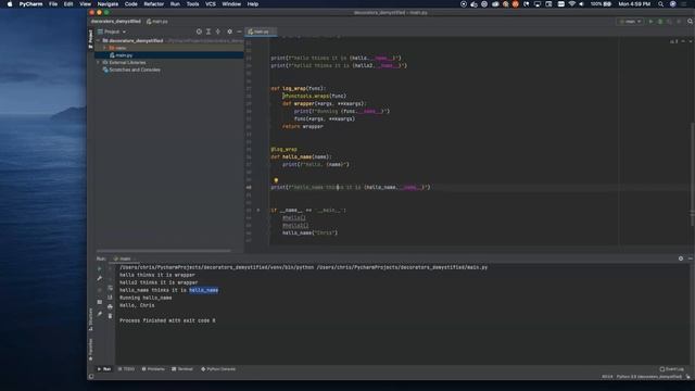 Python Tutorial | Python Decorators Demystified | Intermediate Python смотреть онлайн