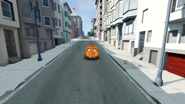 Thrilling Race for Survival: Lightning McQueen versus Giant Spider-Monster in Beamng Drive смотреть онлайн