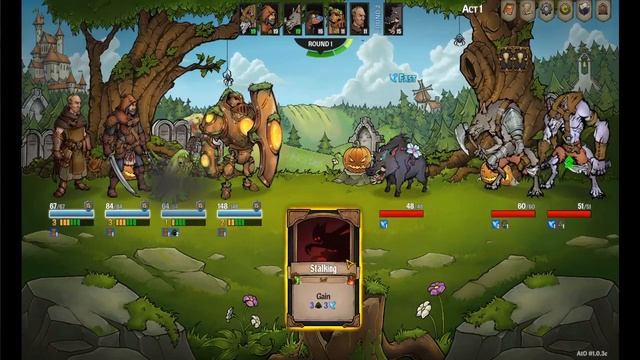 Roguelike Survival Card game | Across the Obelisk | Look at! смотреть онлайн