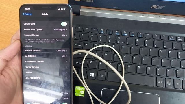 How to share WiFi from iPhone to PC or Laptop смотреть онлайн