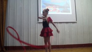 Танец с лентой школа № 6