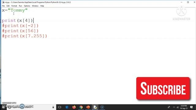 Character Data Type in Python [Python Strings Part-3] | Virtual Life смотреть онлайн