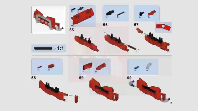 Mould King 15003 Building Instructions, PDF Manual free download, Transport Truck RC Car. смотреть онлайн