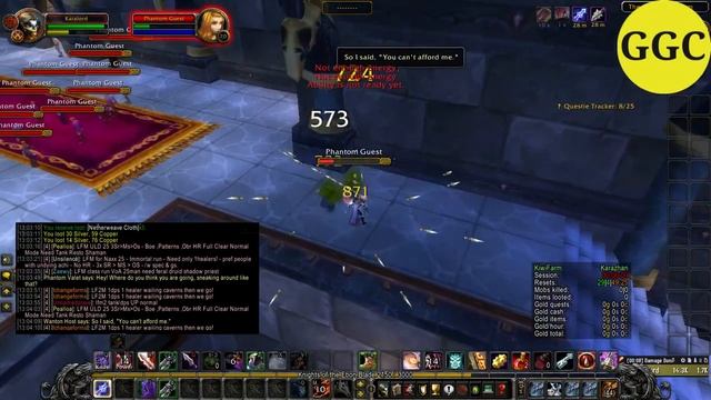 188 Mobs - Karazhan Gold Farm With Rogue 0-100 full Tactic - WOTLK 500 750 GPH - GGC смотреть онлайн
