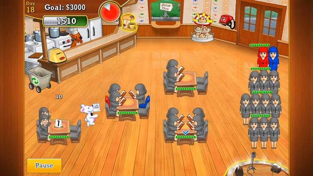 Google play - Lunch Rush - level 18 смотреть онлайн