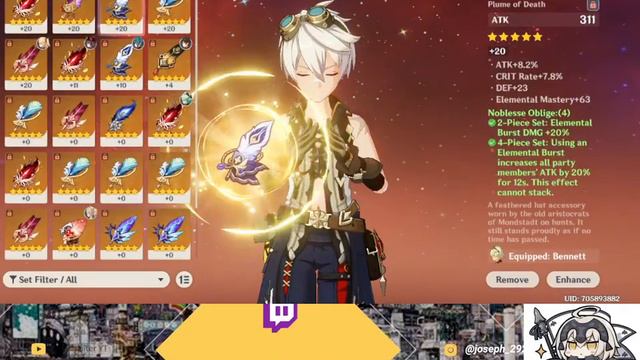 My bennet build genshin impact смотреть онлайн