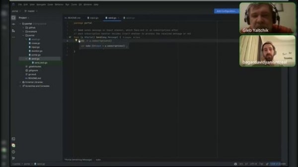 Публичное Code Review Go-проекта