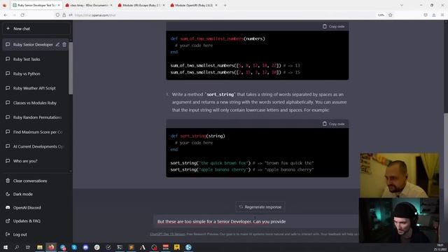 ChatGPT для разработчиков с примерами ?