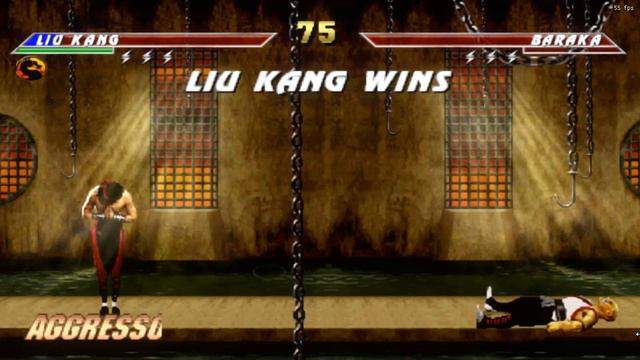 M.U.G.E.N. Battles #1 MKP Remastered - Liu kang vs Baraka #1 смотреть онлайн