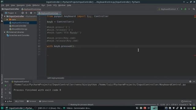 Pynput parte 2 - Controlando o teclado com python смотреть онлайн