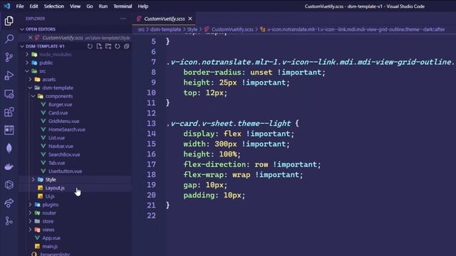 Vue.js EP06 - DSM Template อธิบายโครงสร้าง Folder File และการนำ Component มาใช้ смотреть онлайн