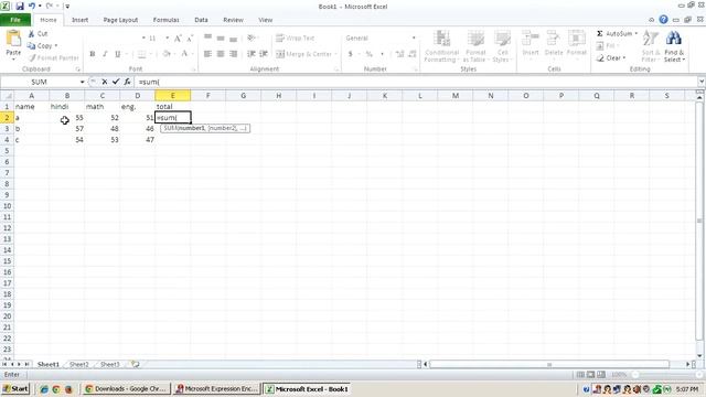 How to Free Total sum Function MS Excel 2010, 2007, 2003 Hindi смотреть онлайн