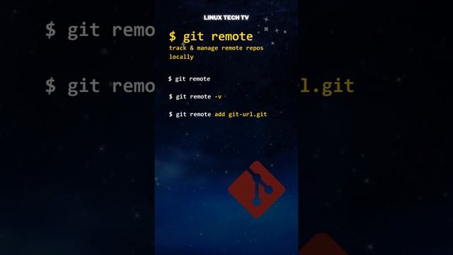 23. Master Git | git remote command | learn Git @LinuxTechTV pro Git смотреть онлайн