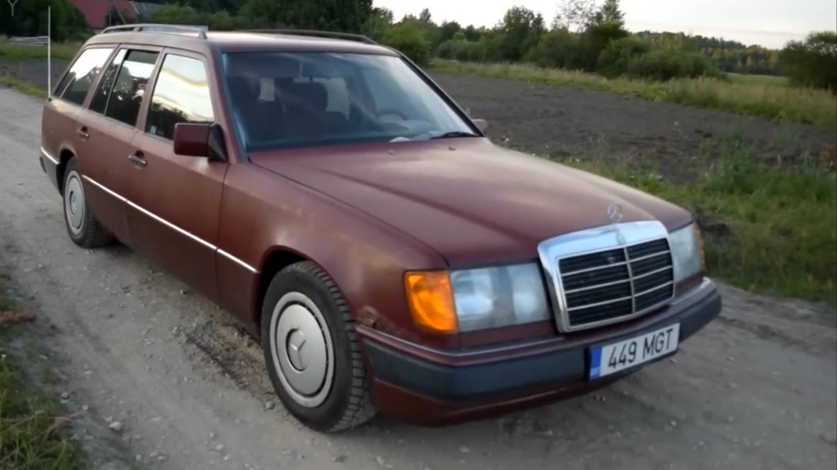 Тест-драйв Mercedes-Benz W124 230E 1990 года Спустя 5 лет простоя часть 2!