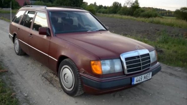 Тест-драйв Mercedes-Benz w124 230E 1990 года Спустя 5 лет простоя часть 2!