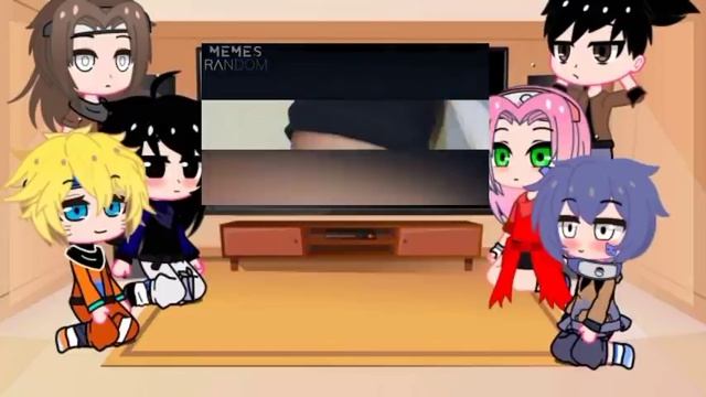 Naruto y sus amigos reaccionan a Memes Random(1/3) смотреть онлайн