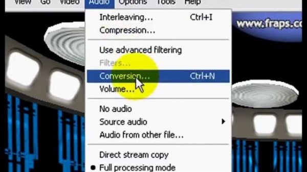 How-to encode video using VirtualDub