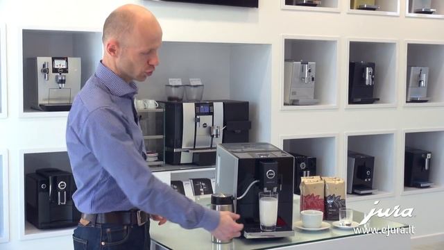 Kavos aparato "Jura Impressa A5" pristatymas. смотреть онлайн