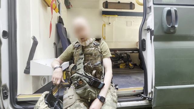 Ukrainischer Kampfsanitäter: 