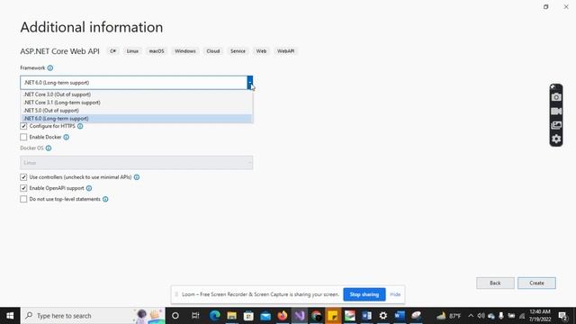 Create a web api with Asp.Net Core 6.0 from scratch смотреть онлайн
