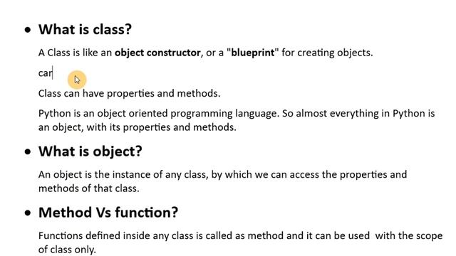 Ep-18, Class & Objects in Python смотреть онлайн