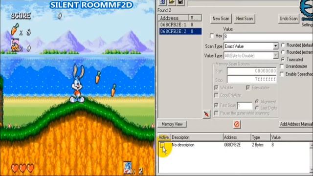 Cheat Engine 6.1 _ Tiny Toon Adventures - Tutorial Hack #1 смотреть онлайн