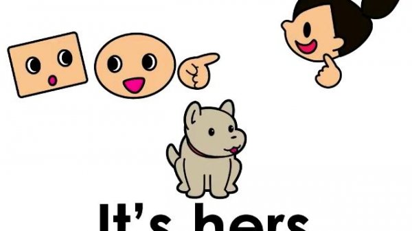 Whose puppy is it? ESL for kids