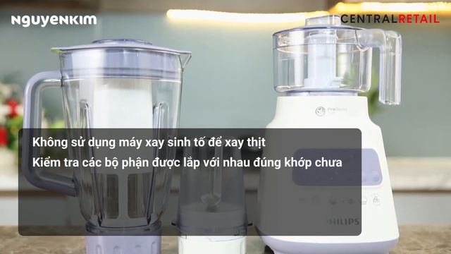 Cách sử dụng Máy xay sinh tố đơn giản, hiệu quả | Nguyễn Kim смотреть онлайн