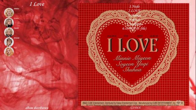 (G)I-DLE - I love (album distribution) смотреть онлайн