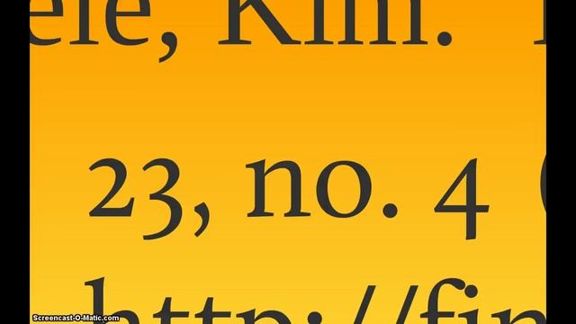 Chicago Style Citation - Article from a database (16th Edition) смотреть онлайн