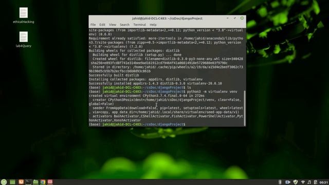 Django 00: Install in linux смотреть онлайн