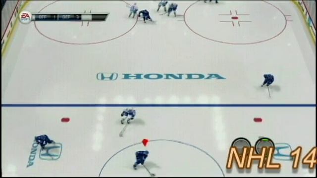 Improved defensive AI in NHL 14 vs NHL 13 смотреть онлайн