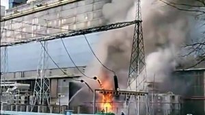 Горит трансформатор ТЭЦ?