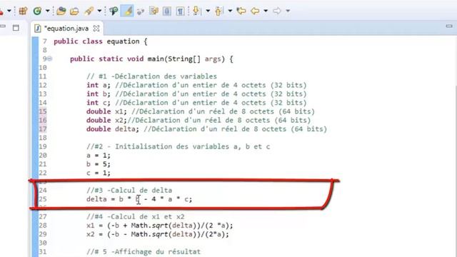 Programmer en Java #09 : Résoudre une équation de second degré смотреть онлайн