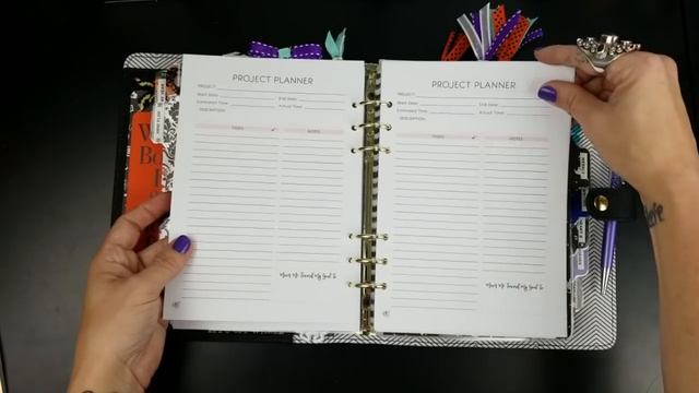 My Halloween Kikki K A5 Planner Setup смотреть онлайн