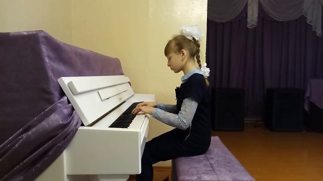 Любарский "Курочка",играет ученица 1го кл. Соколкина Валерия смотреть онлайн