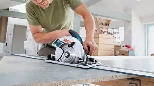 Дисковая пила BOSCH GKS 65 смотреть онлайн