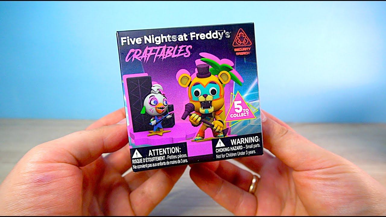 Five Nights at Freddys CRAFTABELS S2 сюрприз фигурки ФНАФ смотреть онлайн