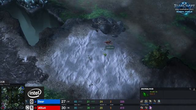Dear vs. viOLet PvZ - Group C Elimination - WCS Global Finals 2016 - StarCraft II смотреть онлайн